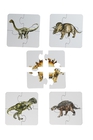 Puzzle 4-elementowe Dinozaury (4)