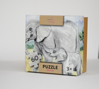 Puzzle Słonie 60 el. (1)