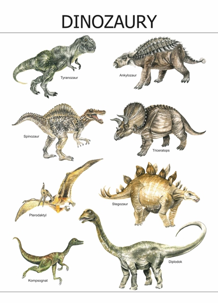 Plakat Dinozaury (1)