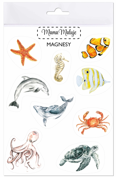 Magnesy Zwierzęta mórz i oceanów (1)